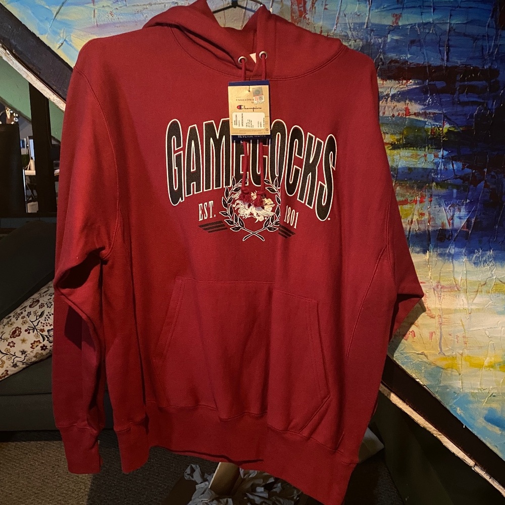 Large mens hoodie Champion South Carolina Gamecocks